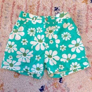Green Lazy Daisy Shorts - Big Bud Press - Size M